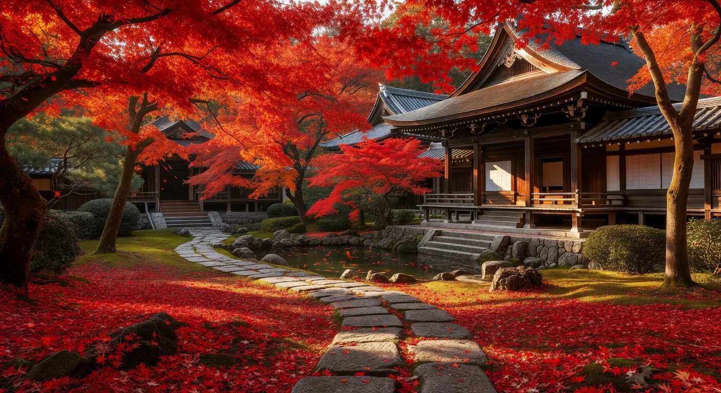 Autumn Kyoto Garden